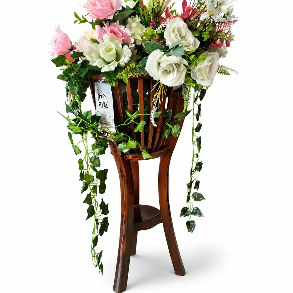 Flower Pot — Decorative flower pot by BGF Woods